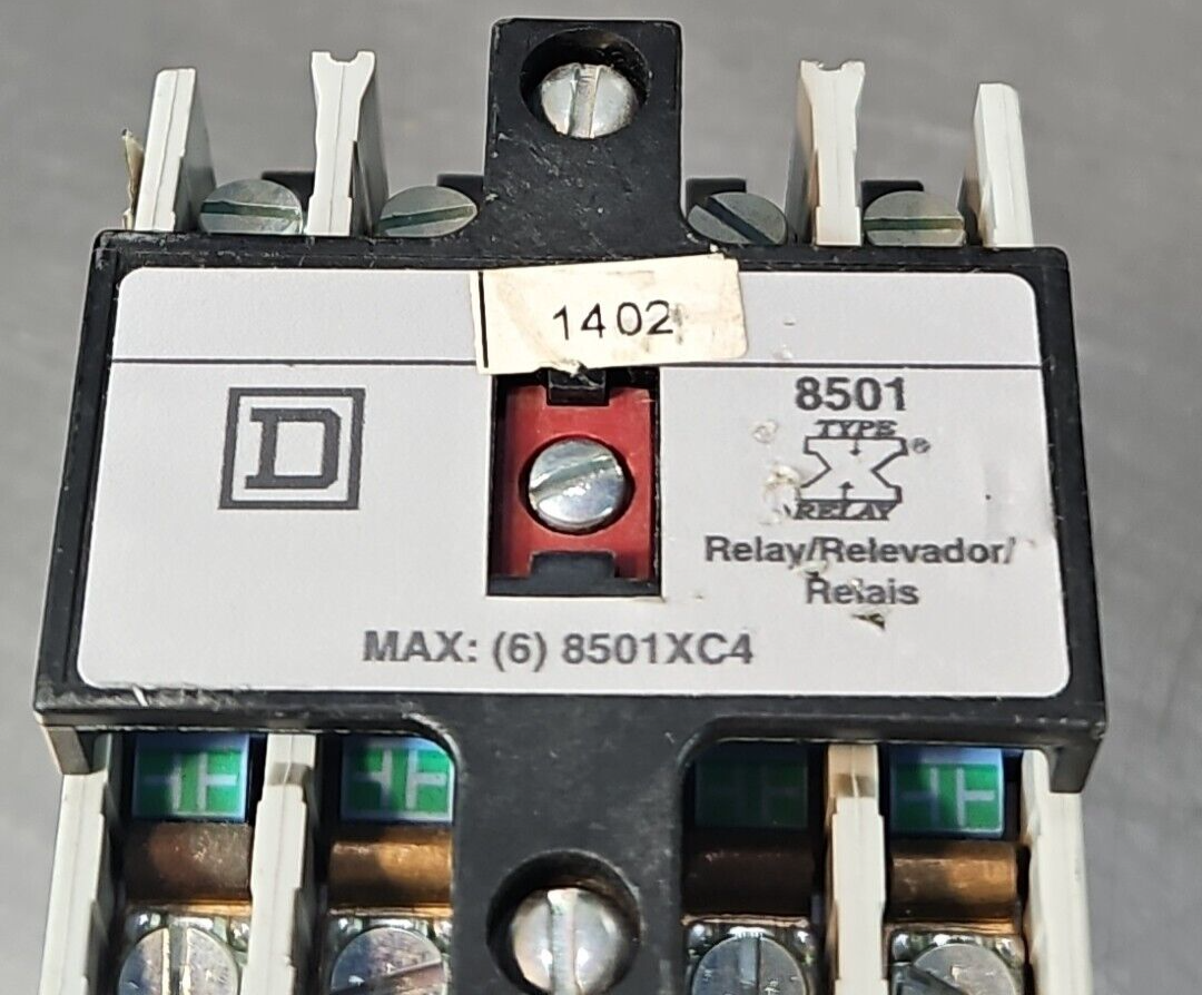 Square D 8501XM040 Series A Control Relay                               loc4C15