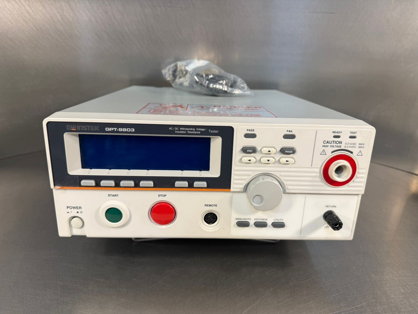 Gw Instek GPT-9803 Electrical Safety Tester AC DC              (11.4.3)