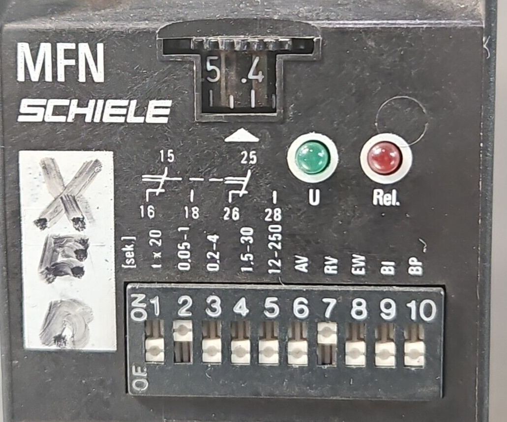 Schiele - 2 409 720 00 - MFN - Time Delay Relay                          loc4A11