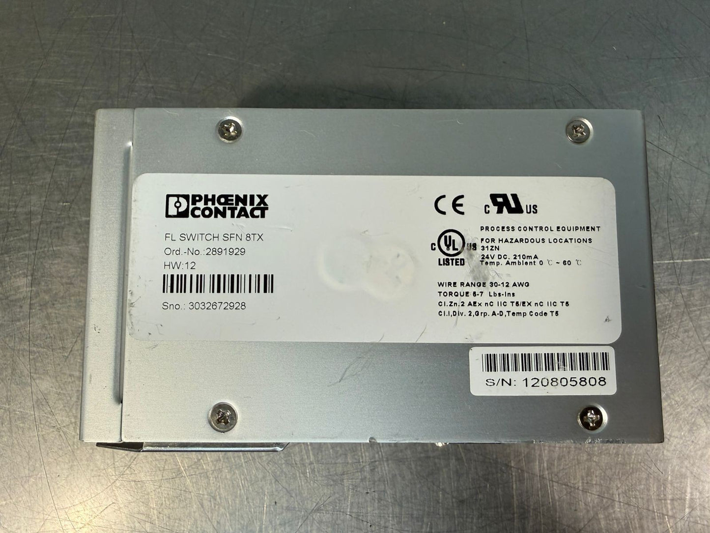 Phoenix Contact Sfn 8TX 2891929 Fl Switch (4.1.4)