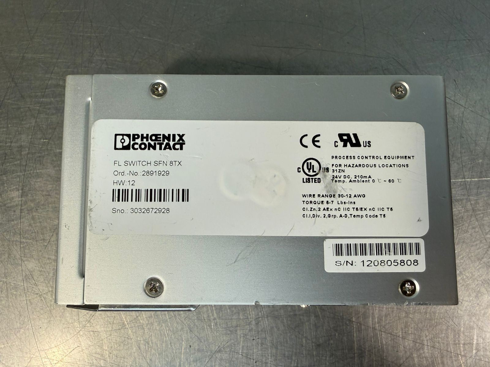 Phoenix Contact Sfn 8TX 2891929 Fl Switch (4.1.4)