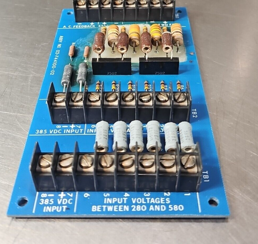 Schneider Emerson 02-744100-02 Circuit Board                             loc3E38