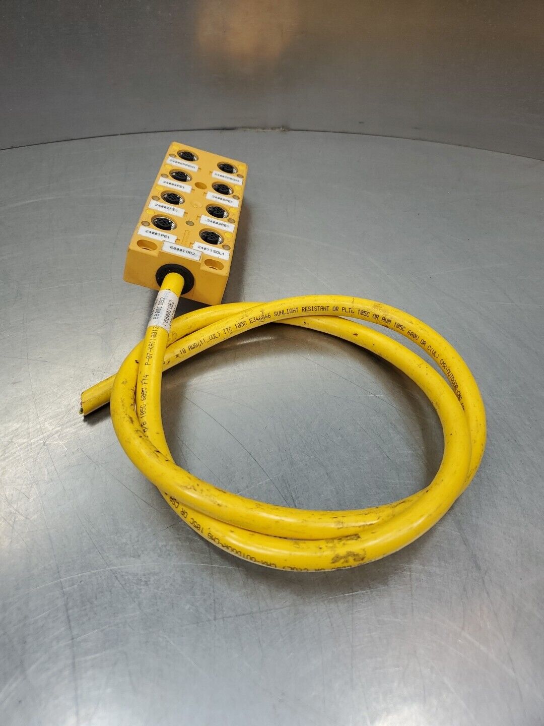 TURCK VB 80-P7X9-15 MultiBlox Connector Module, ***3ft Cord***              5D-3