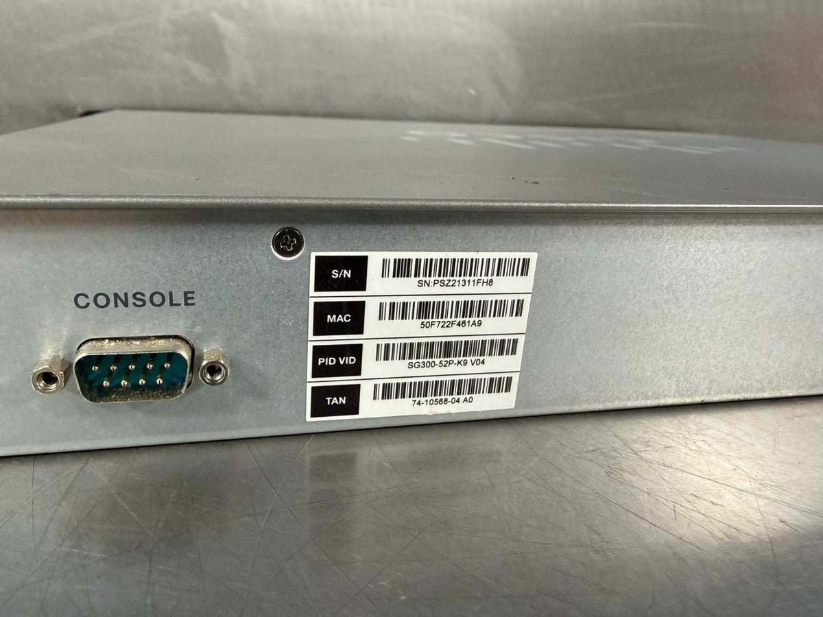 Cisco SG300-52P 52-Port Gigabit Managed Switch                    (11.5.4)