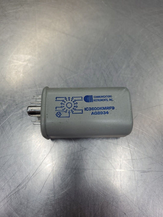 COMMUNICATION INSTRUMENTS IC3600KMRF9 RELAY, AG8934.                       4E-36
