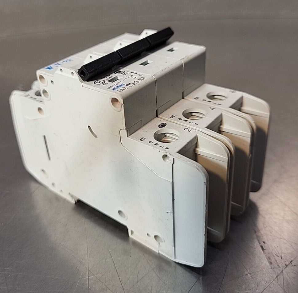 EATON FAZ-D5/3-NA 3 Pole Circuit Breaker  (BIN354)