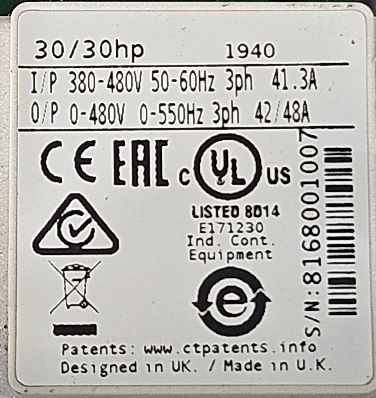 Emerson M701-064 00420 A Servo Motor Drive                            (BIN1.5.3)
