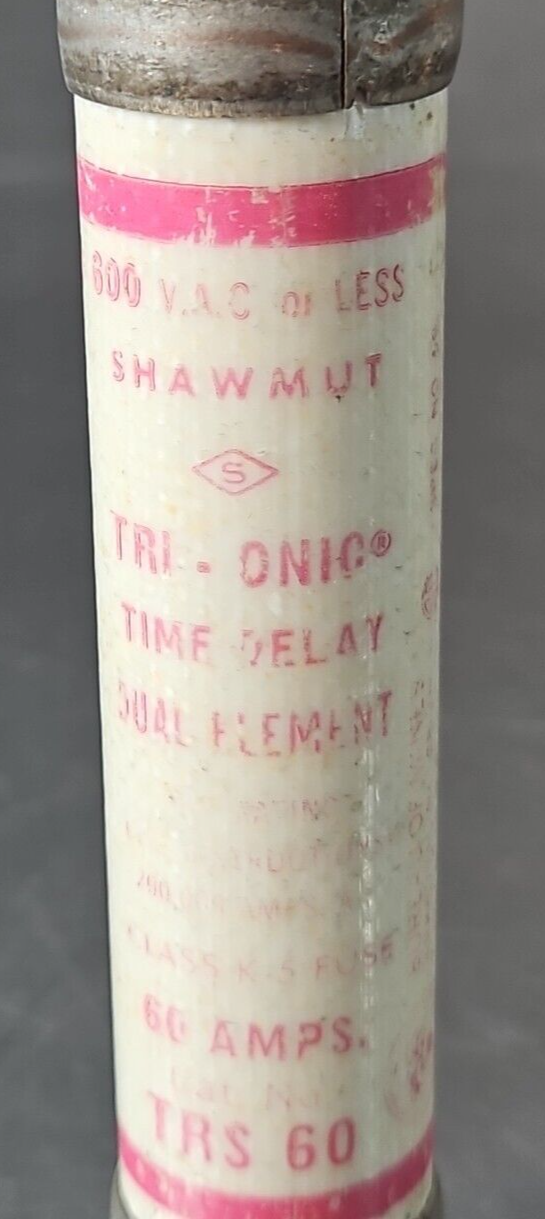Shawmut TRS 60 FUSE Time Delay 60A                                       Loc4C17