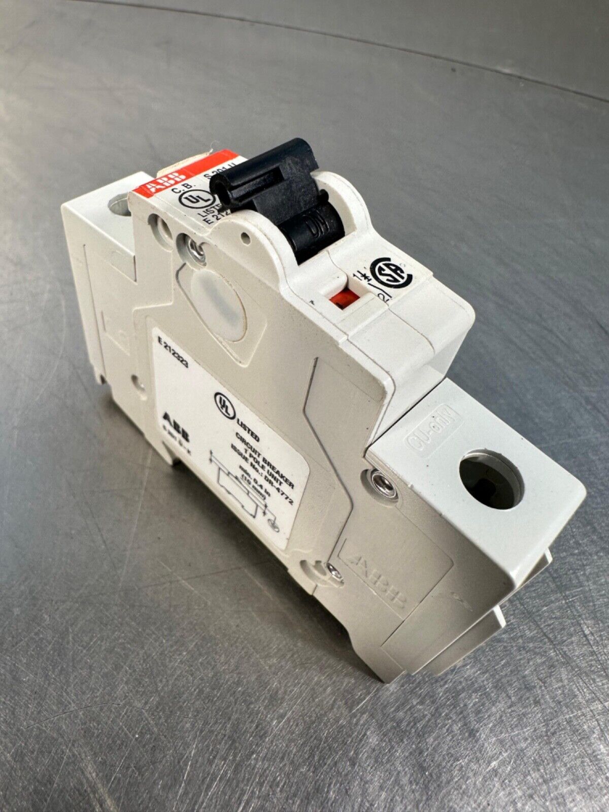 Abb S201U-K3A Miniature Circuit Breaker 240VAC 3A 50/60Hz 10ka (4c-41)