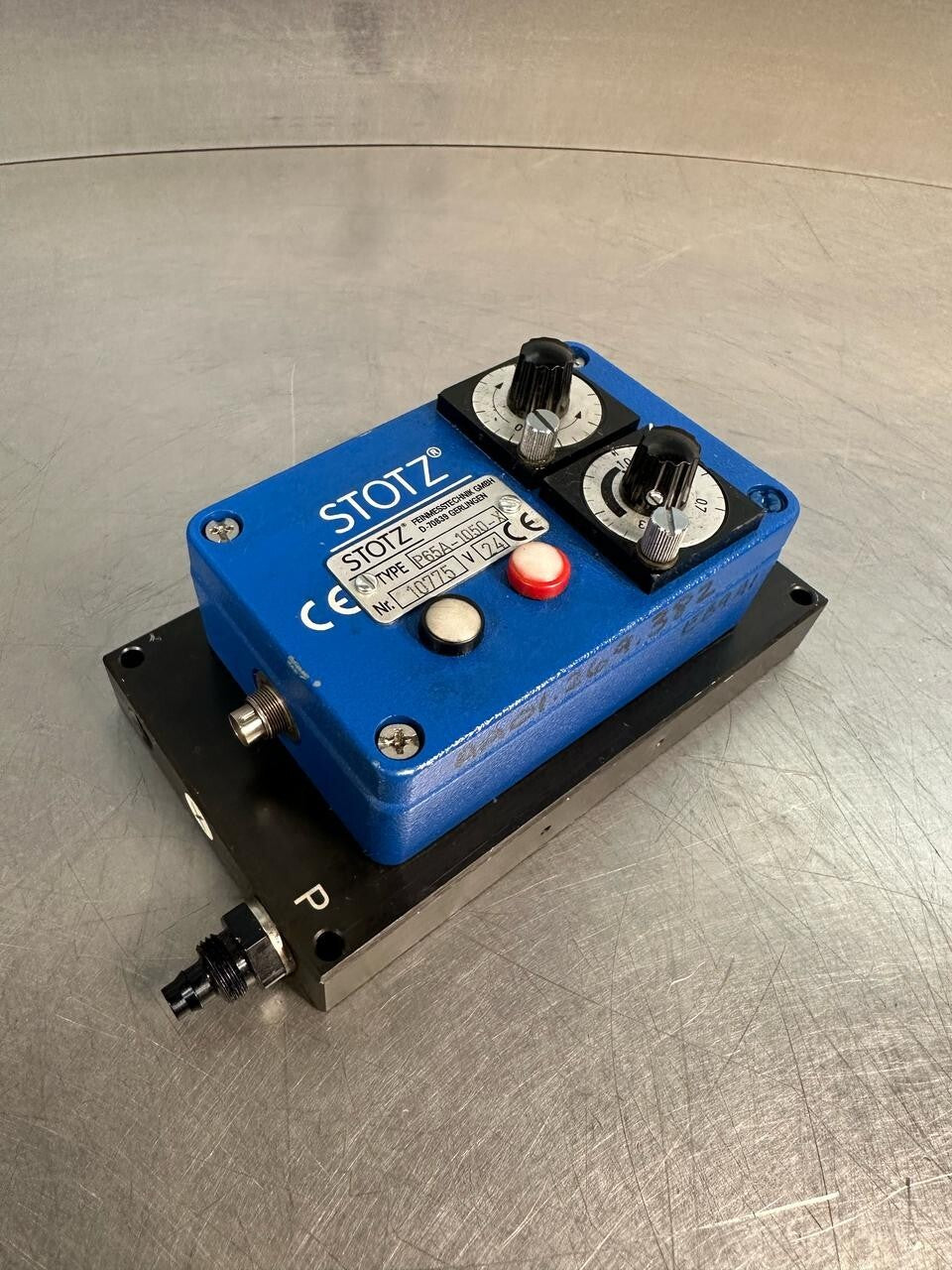 Stotz P65A-1050-X Air Pneumatic Electric Transducer Mod 24V    (6.2.2)