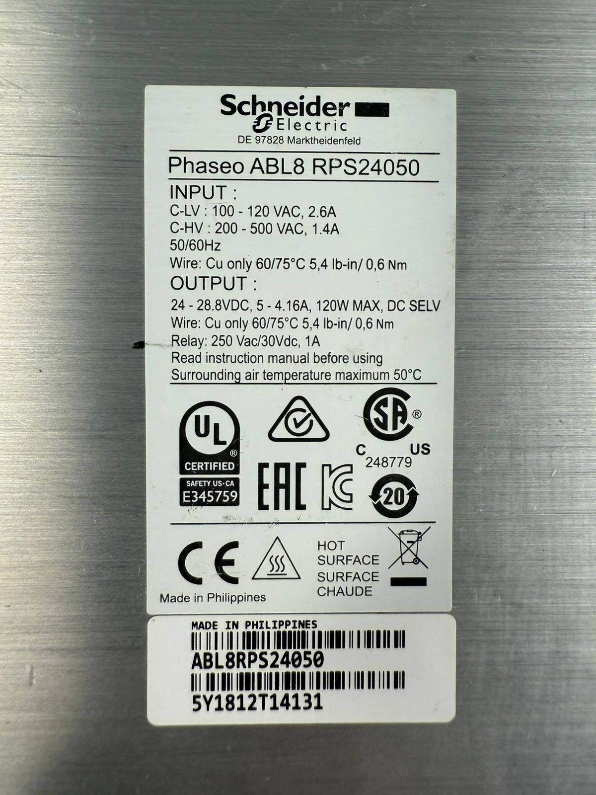 Schneider ABL8RPS24050  ABL8-RPS24050                              (2.1.5)