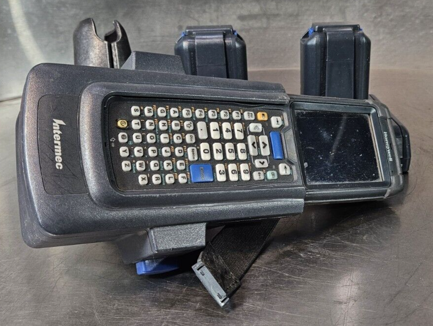 HONEYWELL CK75 Working Bar Code Scanners + Dual Charging Cradle + 5 bat (BIN532)