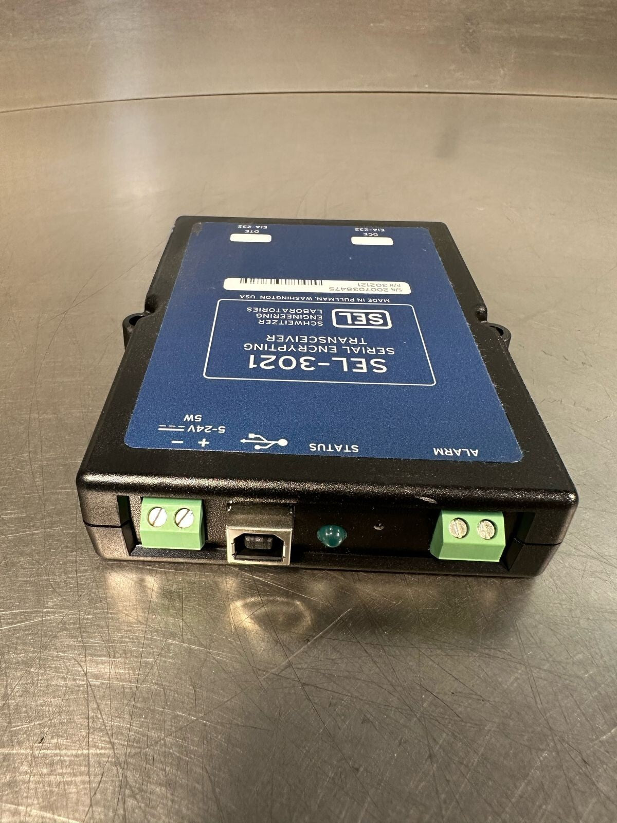  Schweitzer Engineering SEL-3021 Serial Encrypting Transceiver  (6.4.4)