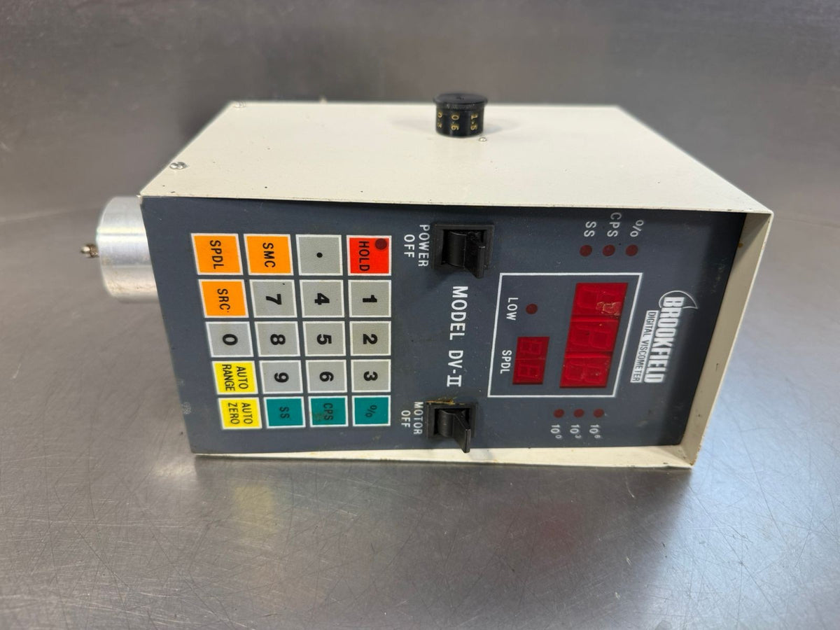 Brookfield Dv-II / Lvtdv-II Digital Viscometer Laboratory          (3.6.3)