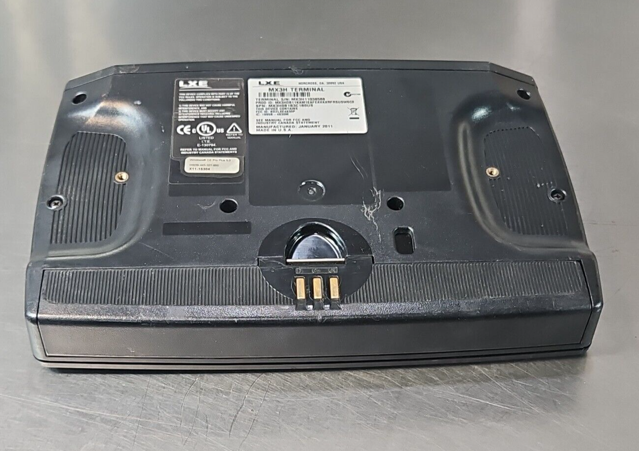 LXE MX3Plus Mobile Computer MX3H Terminal Broken screen                 (BIN533)