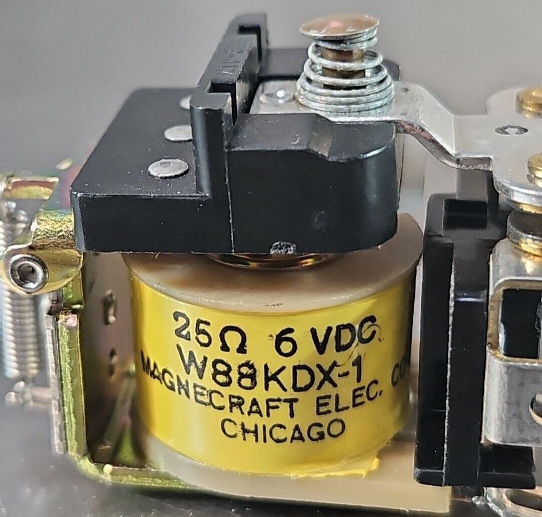 Magnecraft Electric W88KDX-1 6VDC Coil Relay                              loc4B9