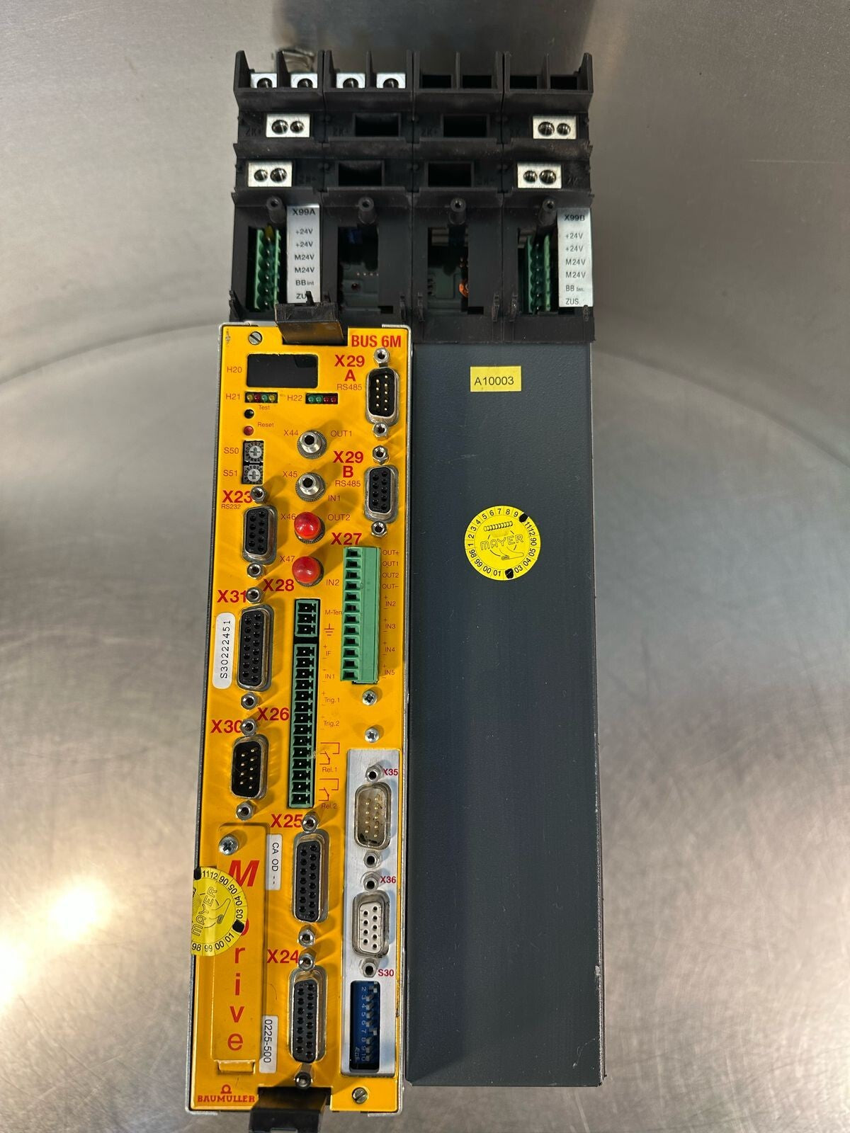 Baumuller Bus-6M 345021  M-Drive 5 "Master" M.Can-Option (8.3.5)