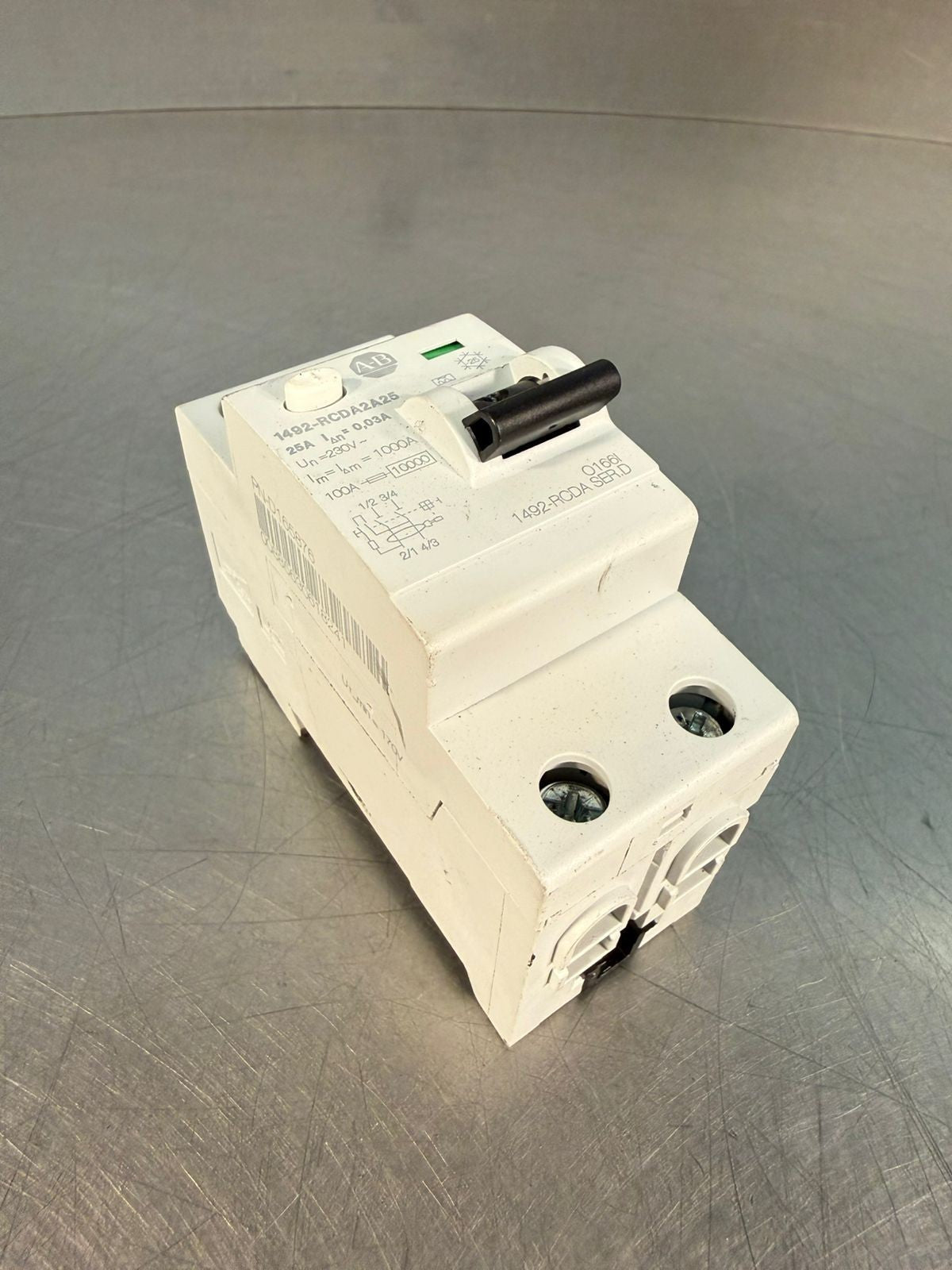 Allen Bradley 1492-RCDA2A25 /D Circuit Breaker 25A PN: D165876     (3.1.2)