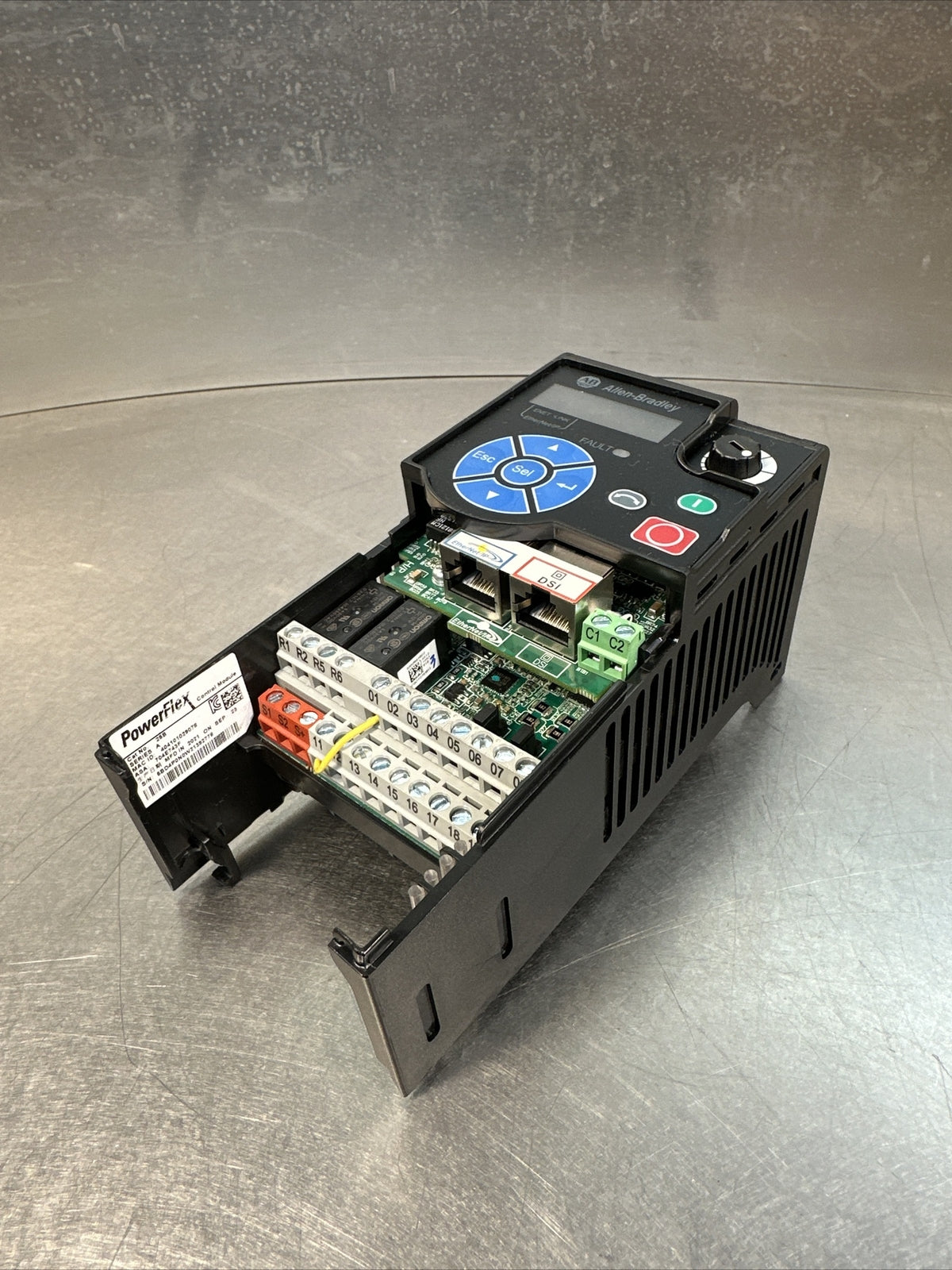 25B Allen Bradley Powerflex 525 Control Module - (BIN-1.4.4/5)