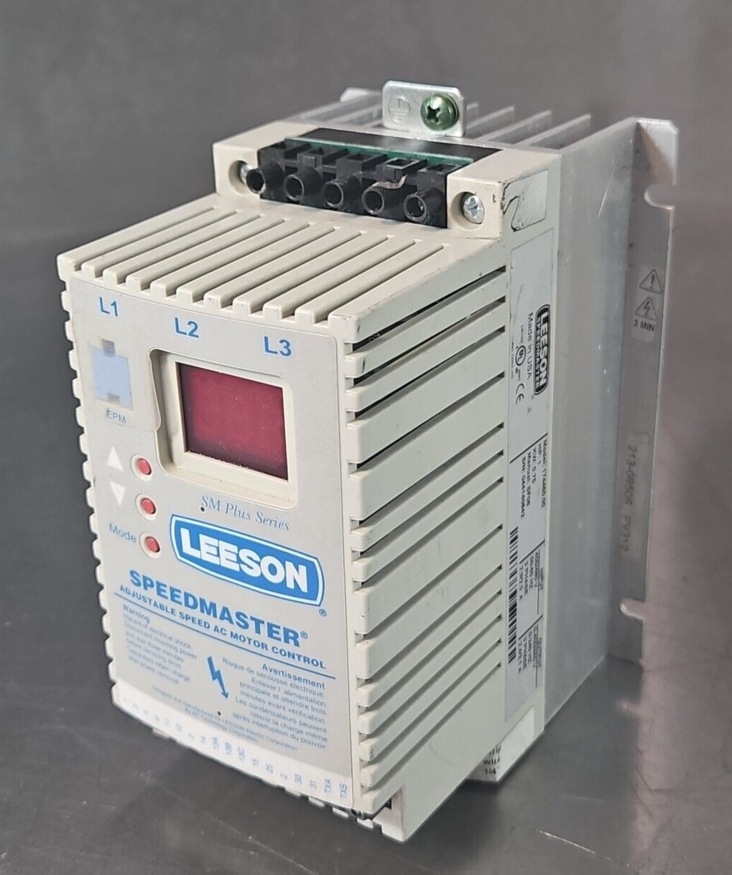 Leeson 174460.00 Speed Master Adjustable Motor Control AC Drive         (BIN645)