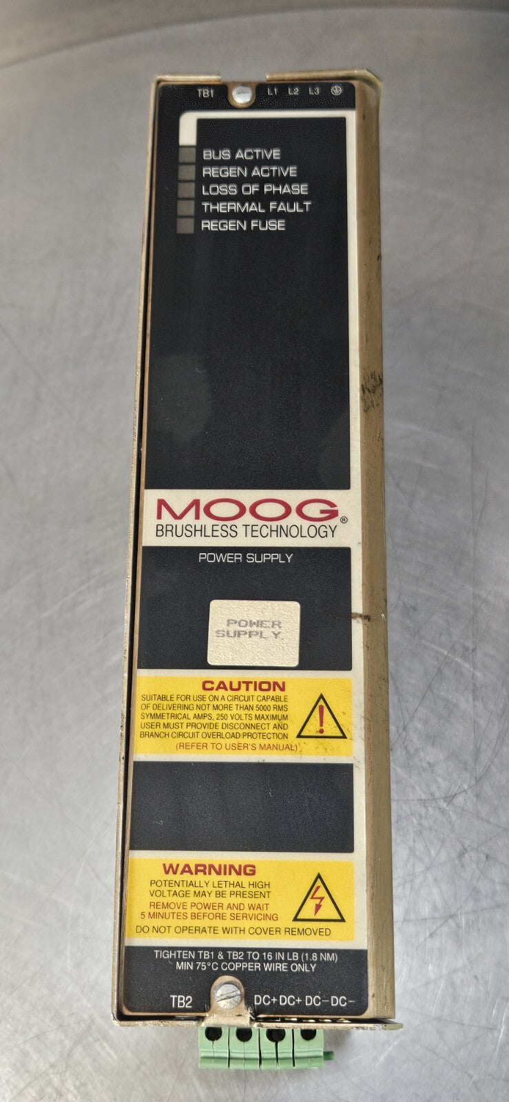 MOOG 150-201D-01  Servo Drive                                           (BIN631)