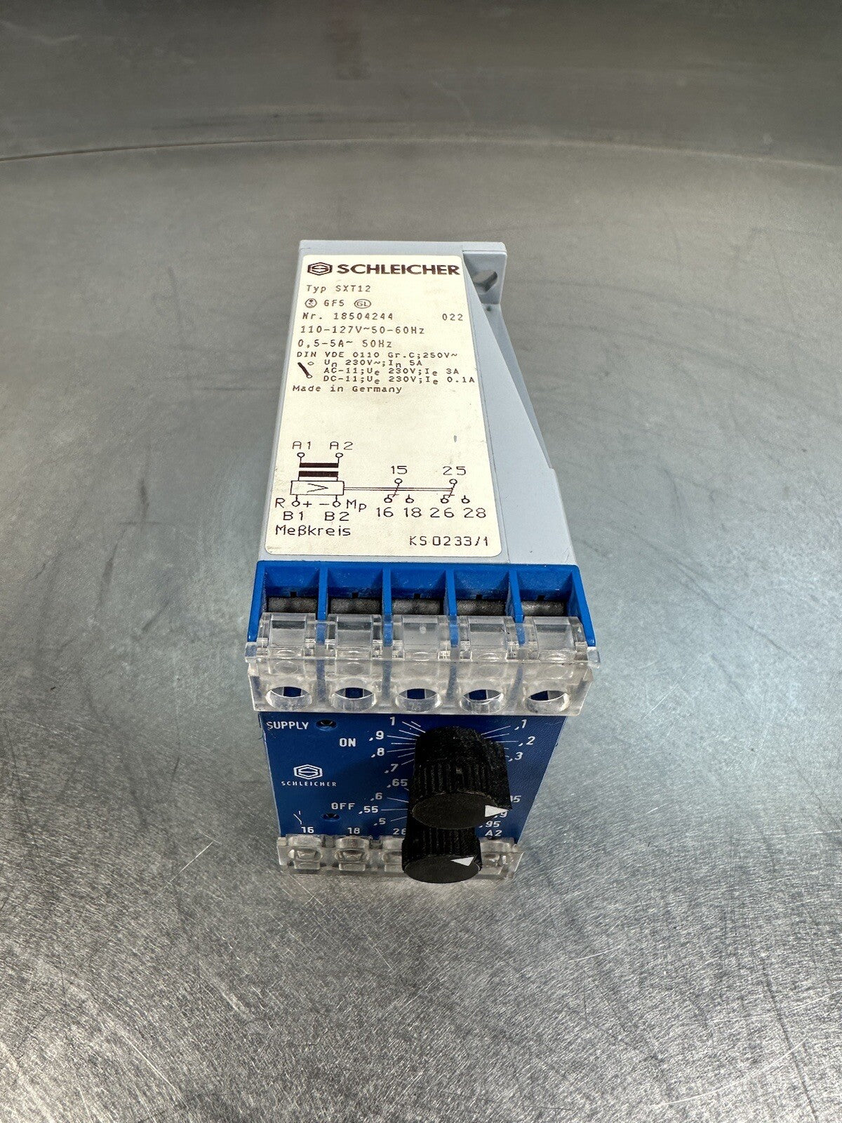 Schleicher SXT12(A) Current Measuring Relay (BIN-1.1.1)