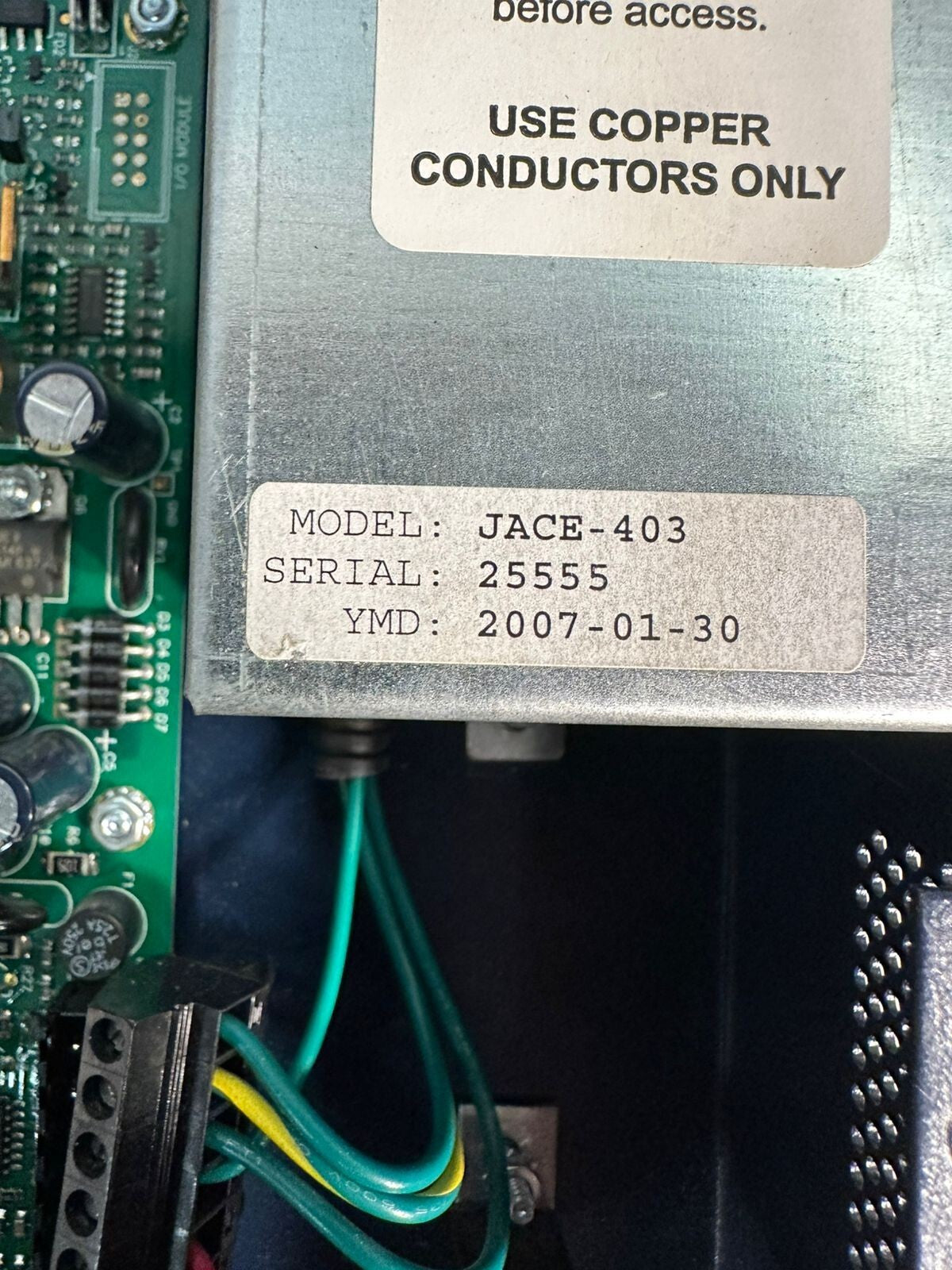 Tridium Honeywell  JACE-403 / JACE403    (1.2.2)