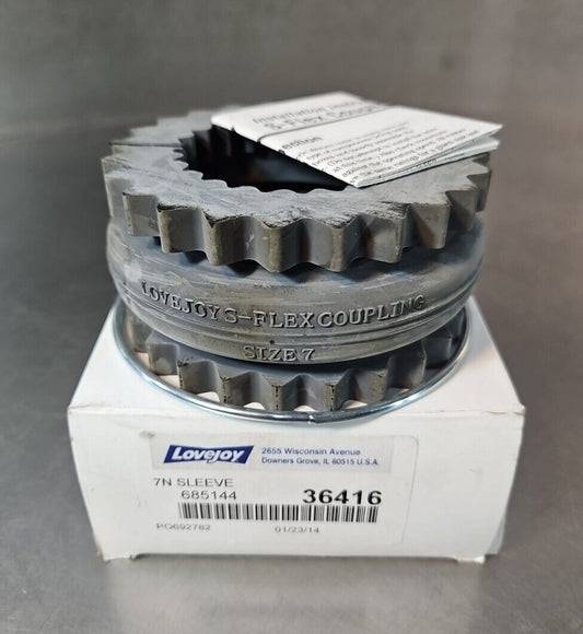 Lovejoy 685144 36416   7N SLeeve- S Flex Coupling                loc5C20