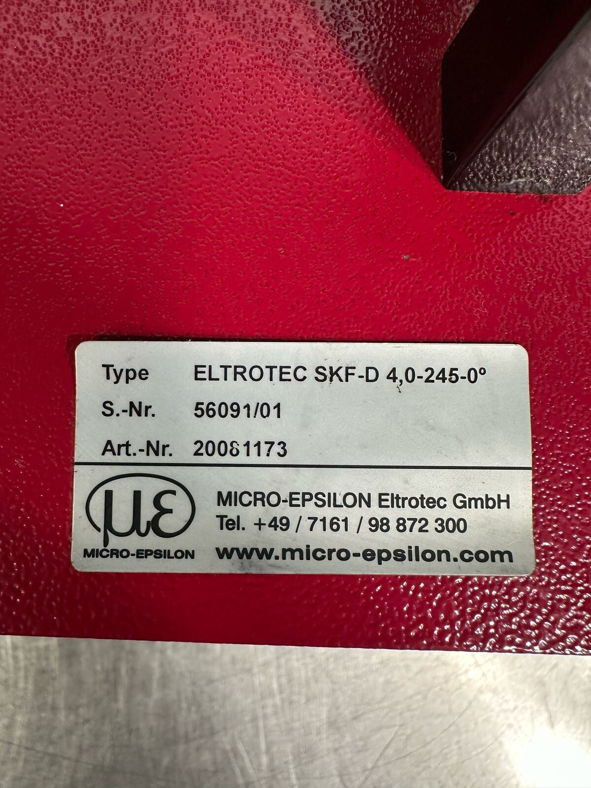 Eltrotec FOT-150 SKF-D 4,0-245-0 FOT150  20081173 Fot150 (2.4.4)