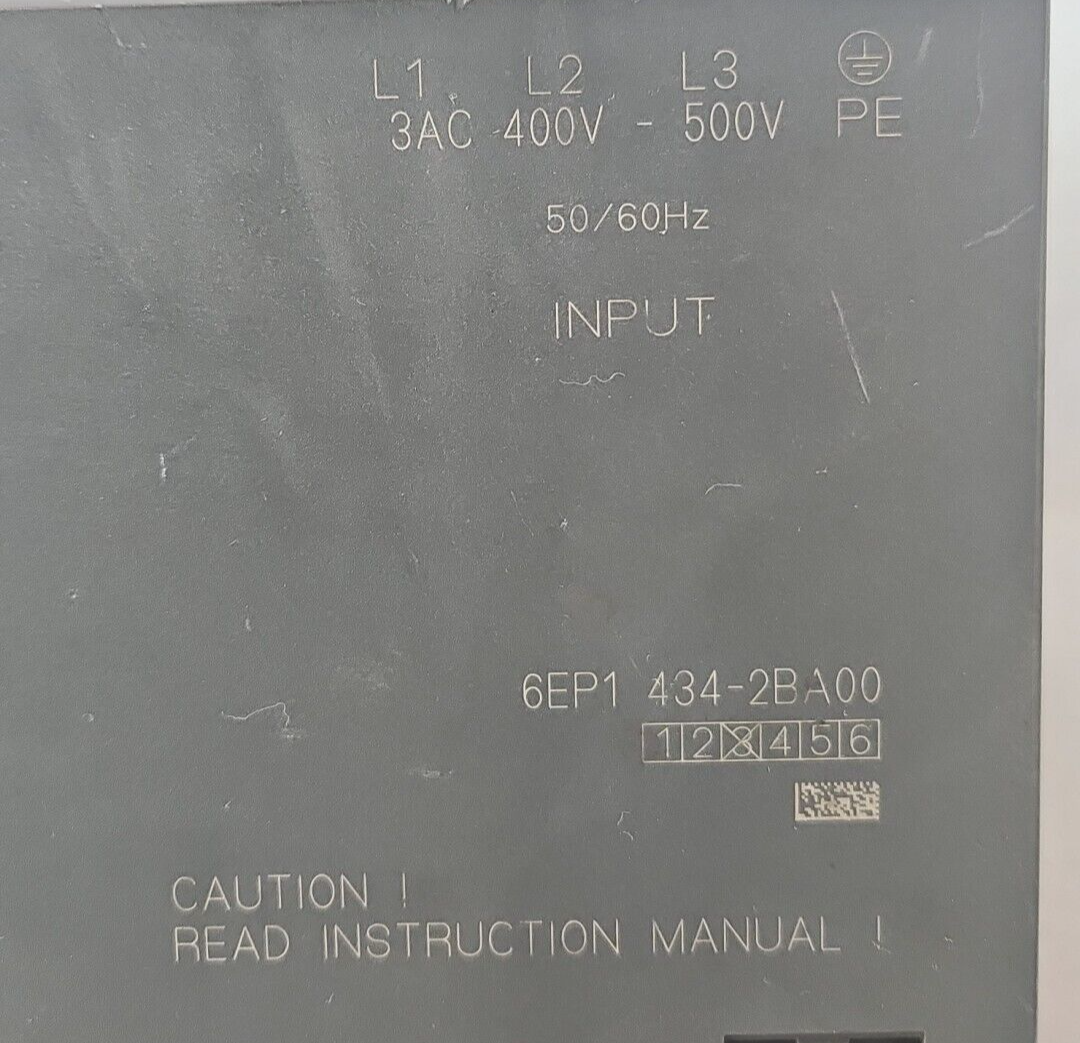 Siemens 6EP1434-2BA00 SITOP Power 10 Power Supply                        loc4B10
