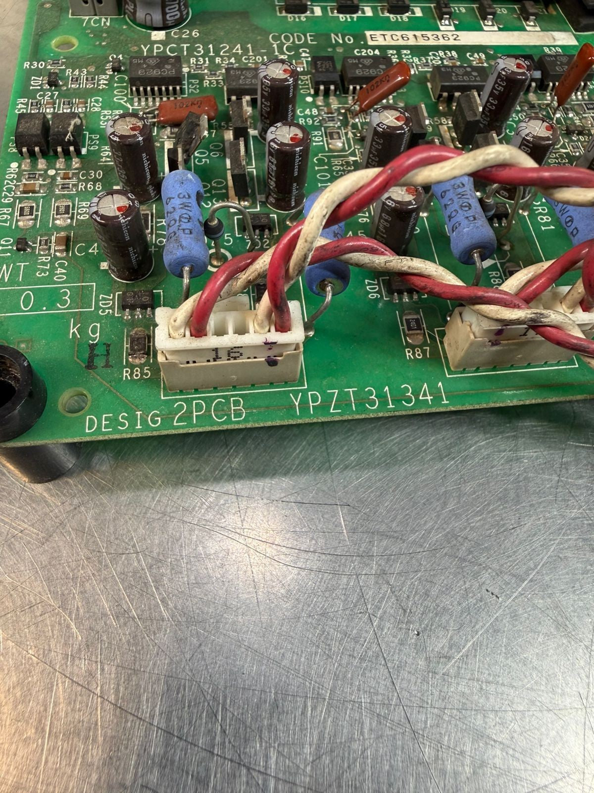 Yaskawa YPZT31341  2PCB  Magnetek  ETC615362                       (9.3.2)