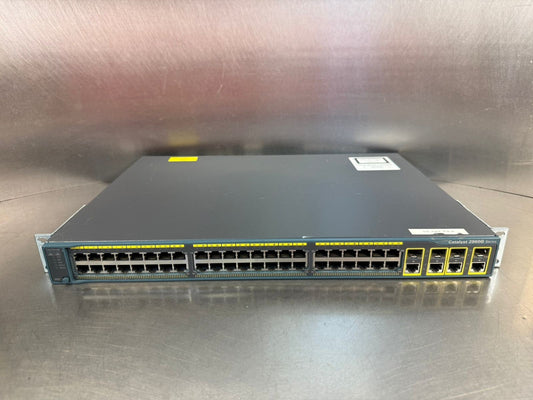 Cisco Catalyst 2960G WS-C2960G-48TC-L 48 100-240v~3.0-1.5A 50-60Hz (8.2.7)