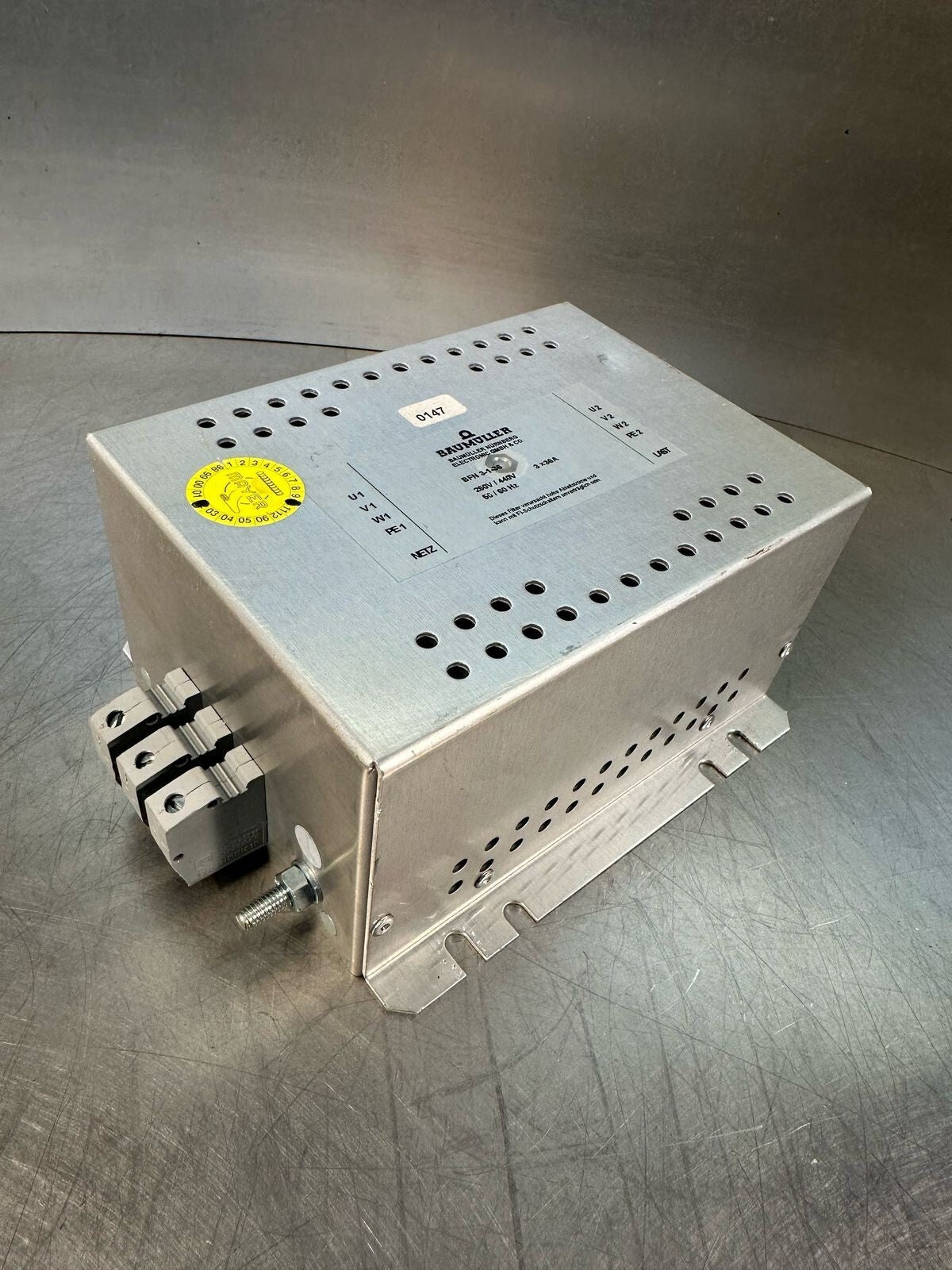 Baumuller BFN 3-1-36 / BFN3136   250V/440V 50/60Hz     (6.4.3)