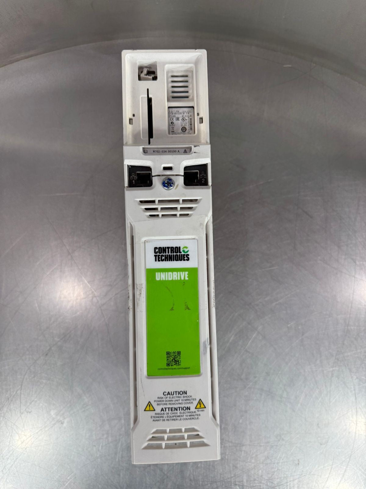 Control  techniques Unidrive M702-034-00100-A AC Drive 5.0/7.5 Hp  (3.6.2)
