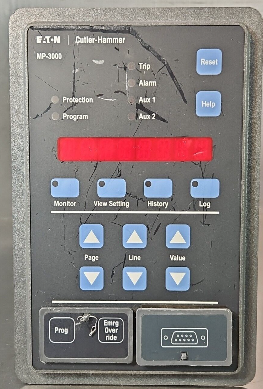 Eaton MP-3000  Protection Relay 66D2205G01 120/240 Vac                  (BIN435)