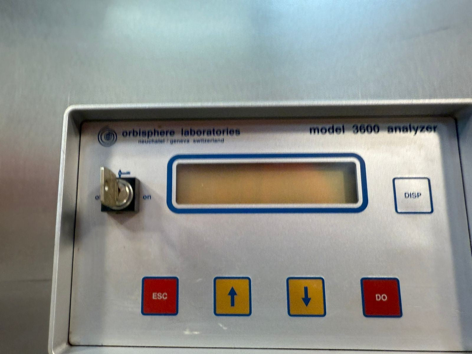 Orbisphere Laboratories Model 3600 Analyzer  50/60Hz  (2.4.4)