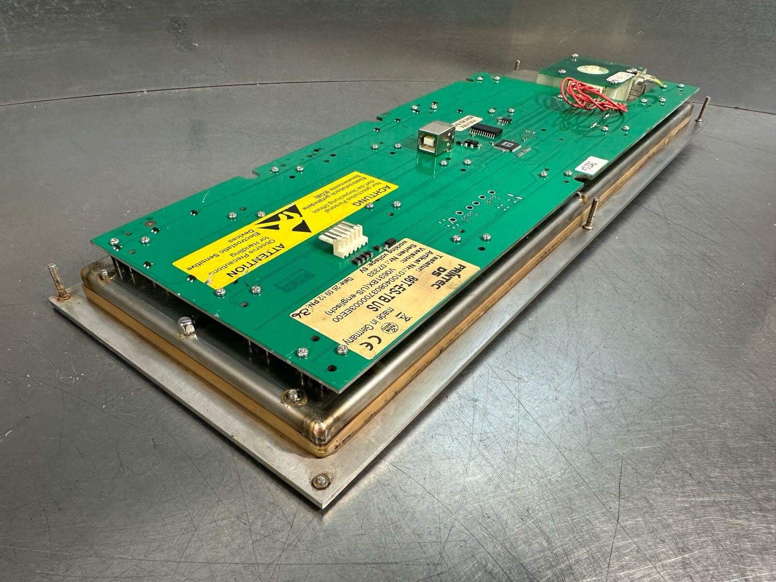 Printec-Ds 86T-ES-TB US Ver/ V0631BX Stainless Steel Ind. Keyboard  (3.5.2)