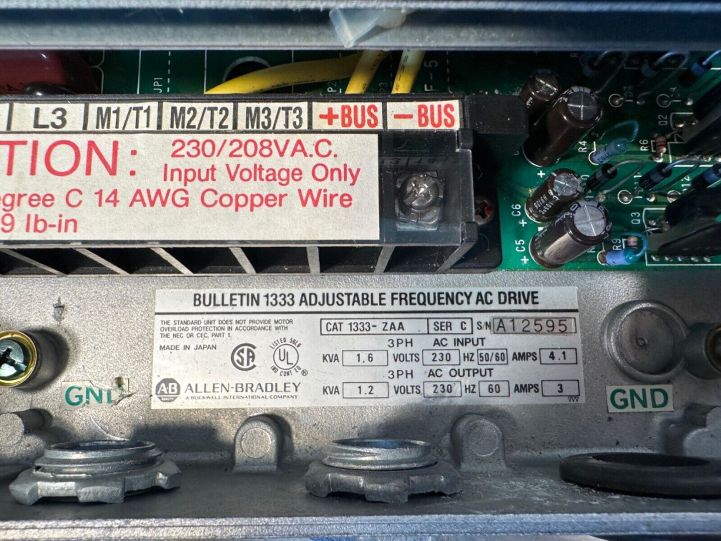 Allen Bradley 1333-ZAA Ser.  C  / 1333ZAA -(1-E5)