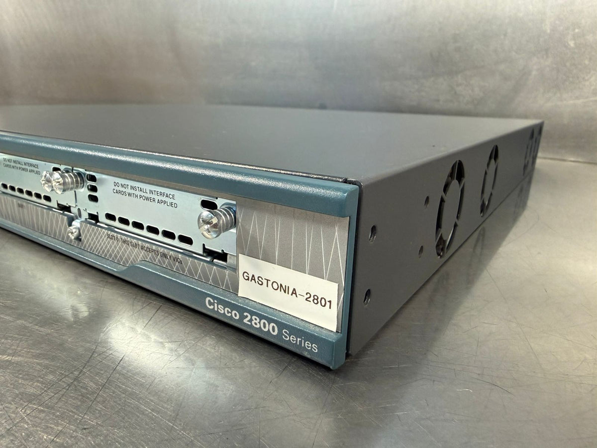 Cisco 2801 Integrated Services Router 2800 Series                 (11.5.4)