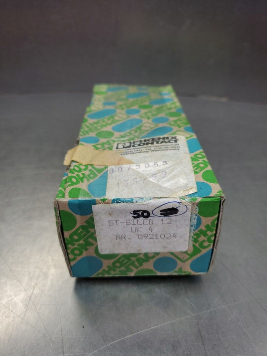 Phoenix Contact ST-SILED 12-UK 4 - Fuse Plug - 0921024 | Lot of 50.        4D-16