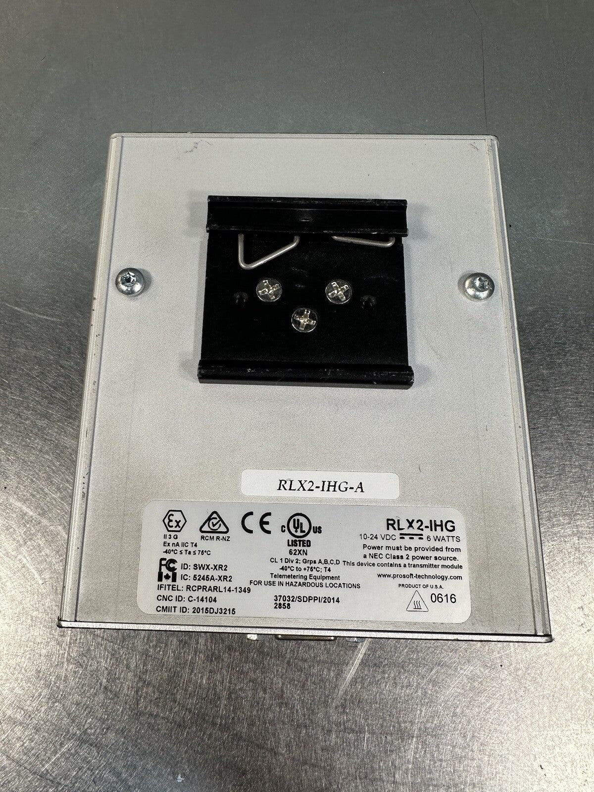 Prosoft RLX2-IHG-A. (BIN-1.5.1)