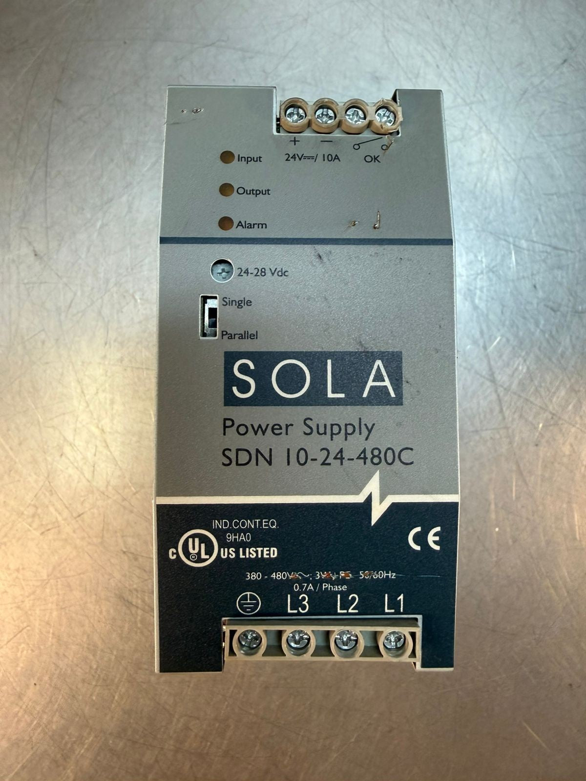 Emerson Sola Power Supply SDN 10-24-480C                                (3.1.3)