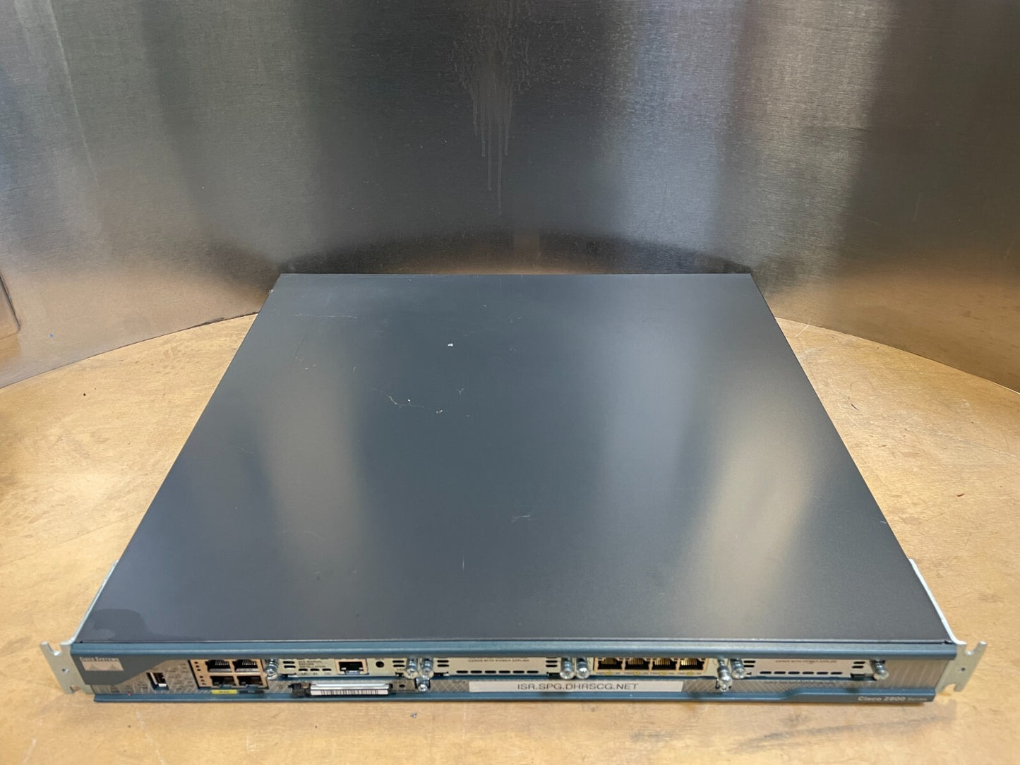 Cisco 2801 CISCO2801-V/K9 Fast Ethernet Network 1U Router Security Voice Bundle