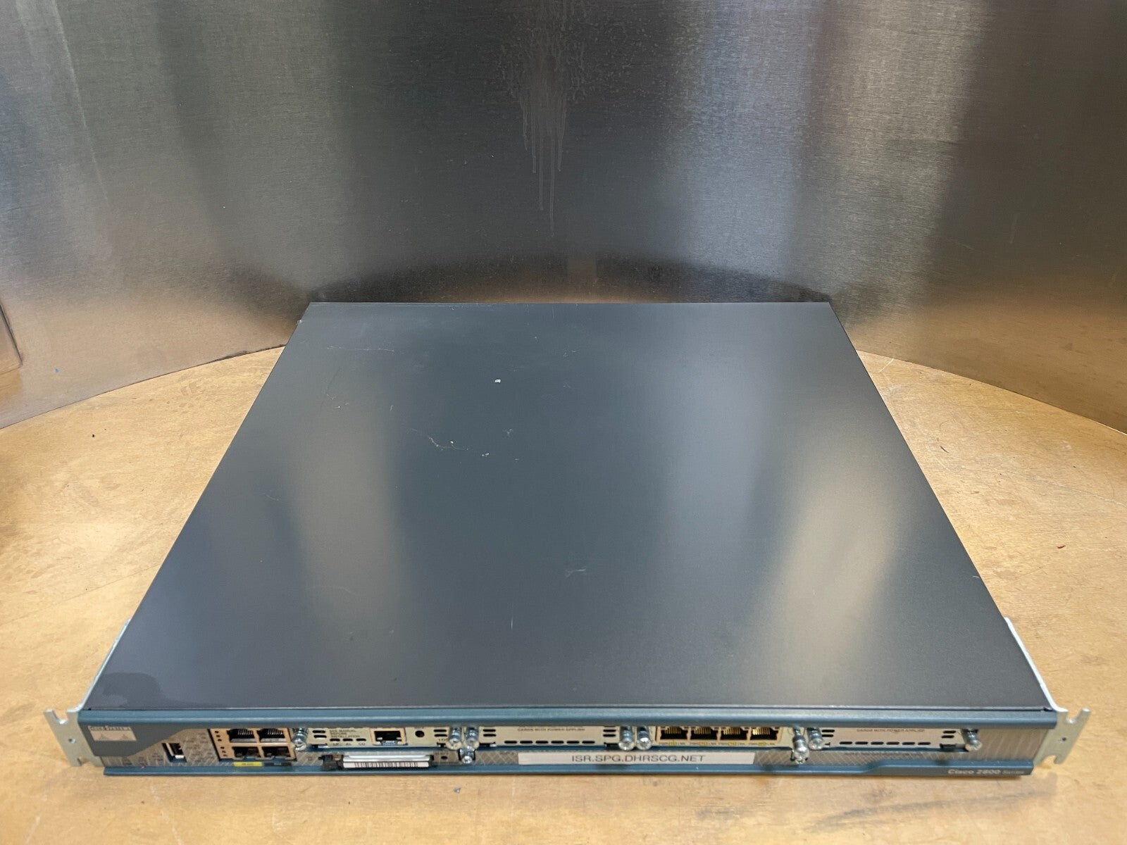 Cisco 2801 CISCO2801-V/K9 Fast Ethernet Network 1U Router Security Voice Bundle