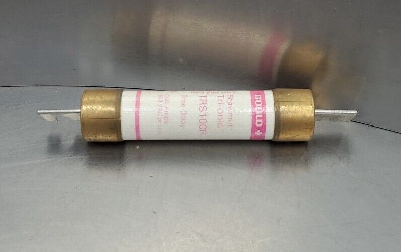 GOULD Shawmut TRS100R Time Delay Fuse, 100A 600VAC.                        4B-42