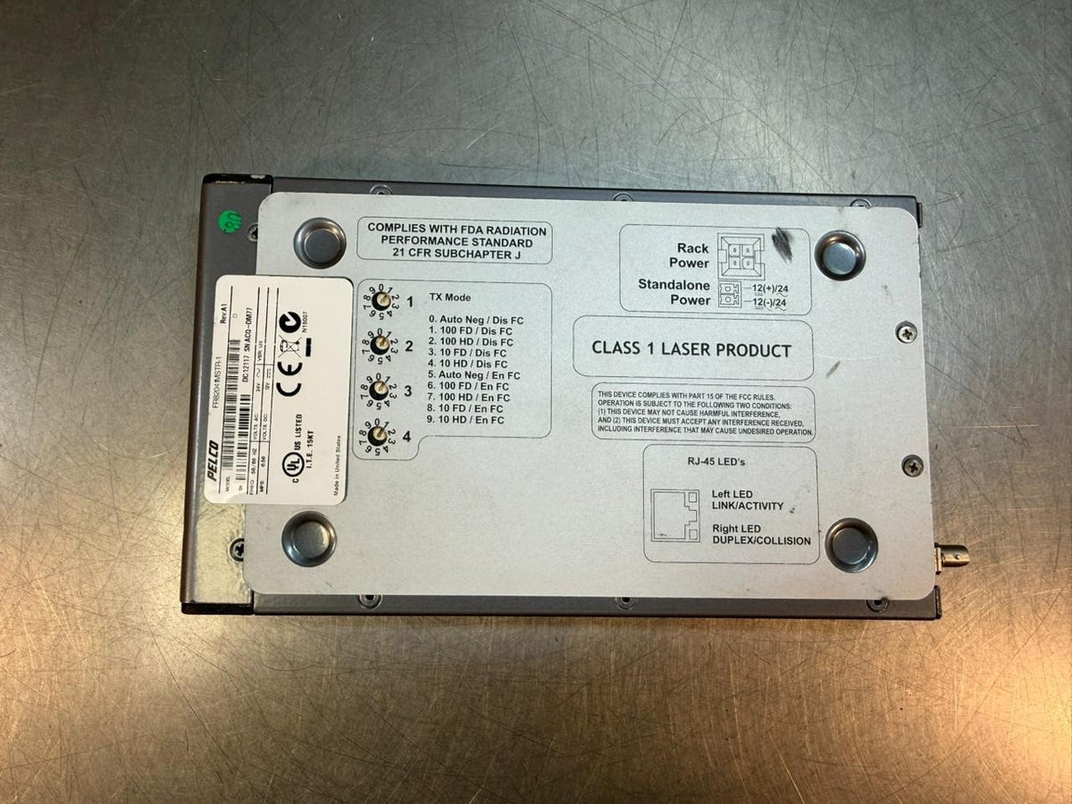 Pelco FR82041MSTR-1 REV.A1  DC    12117                            (1.3.4)
