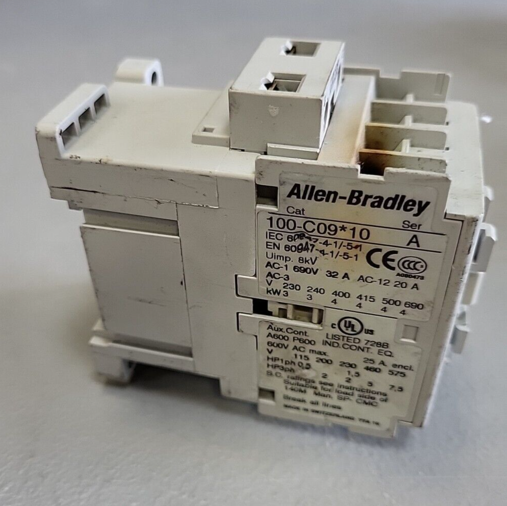 ALLEN BRADLEY 100-C09*10 SER A CONTACTOR*(BIN354)