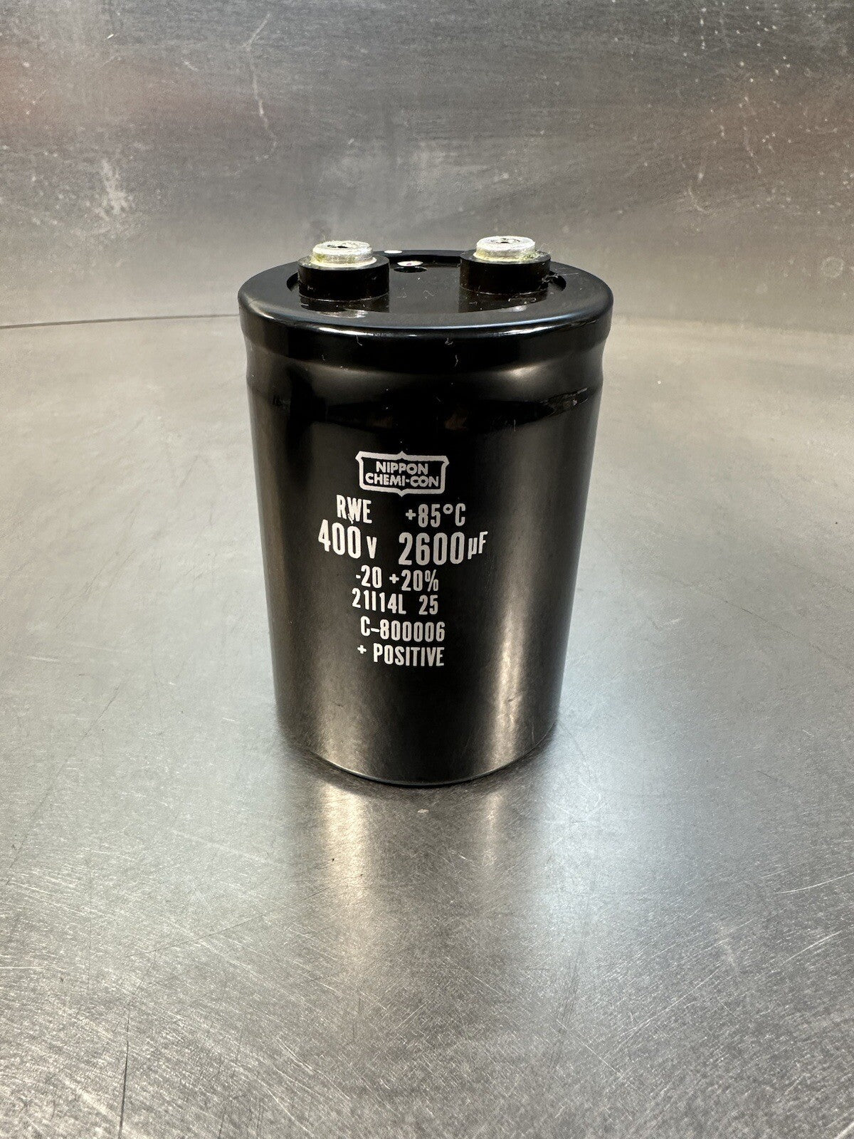 NIPPON CHEMICAL-CON CAPAITOR, C-800006 EACH (BIN-1.5.1)