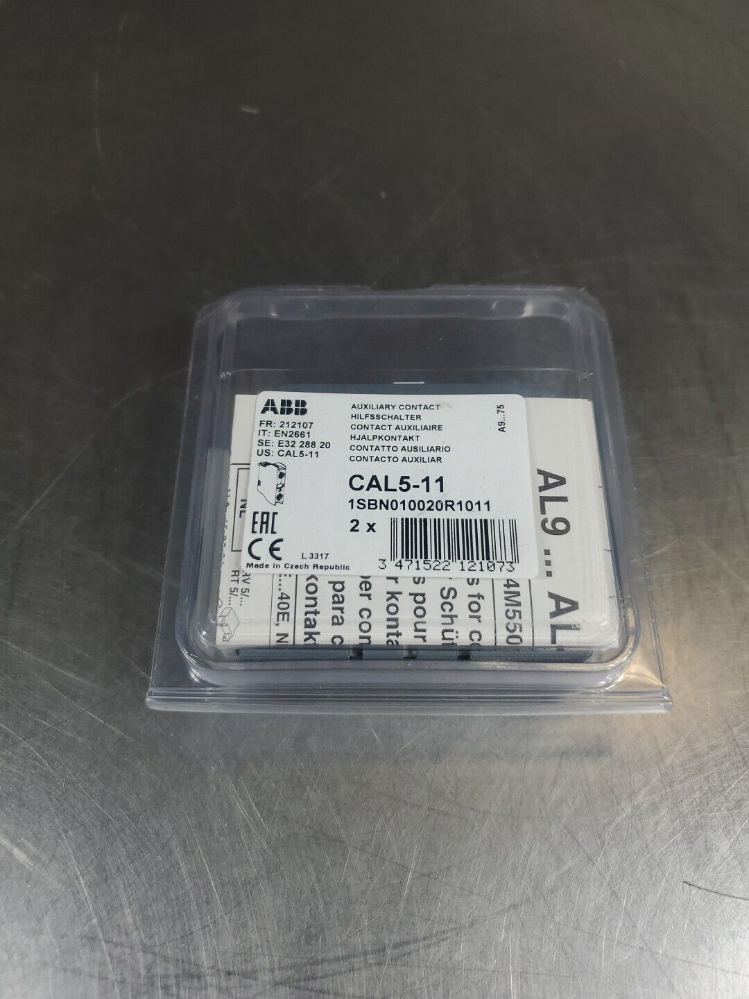 ABB CAL5-11 (1SBN010020R1001) Auxiliary Contact, *New In Box*              4D-42