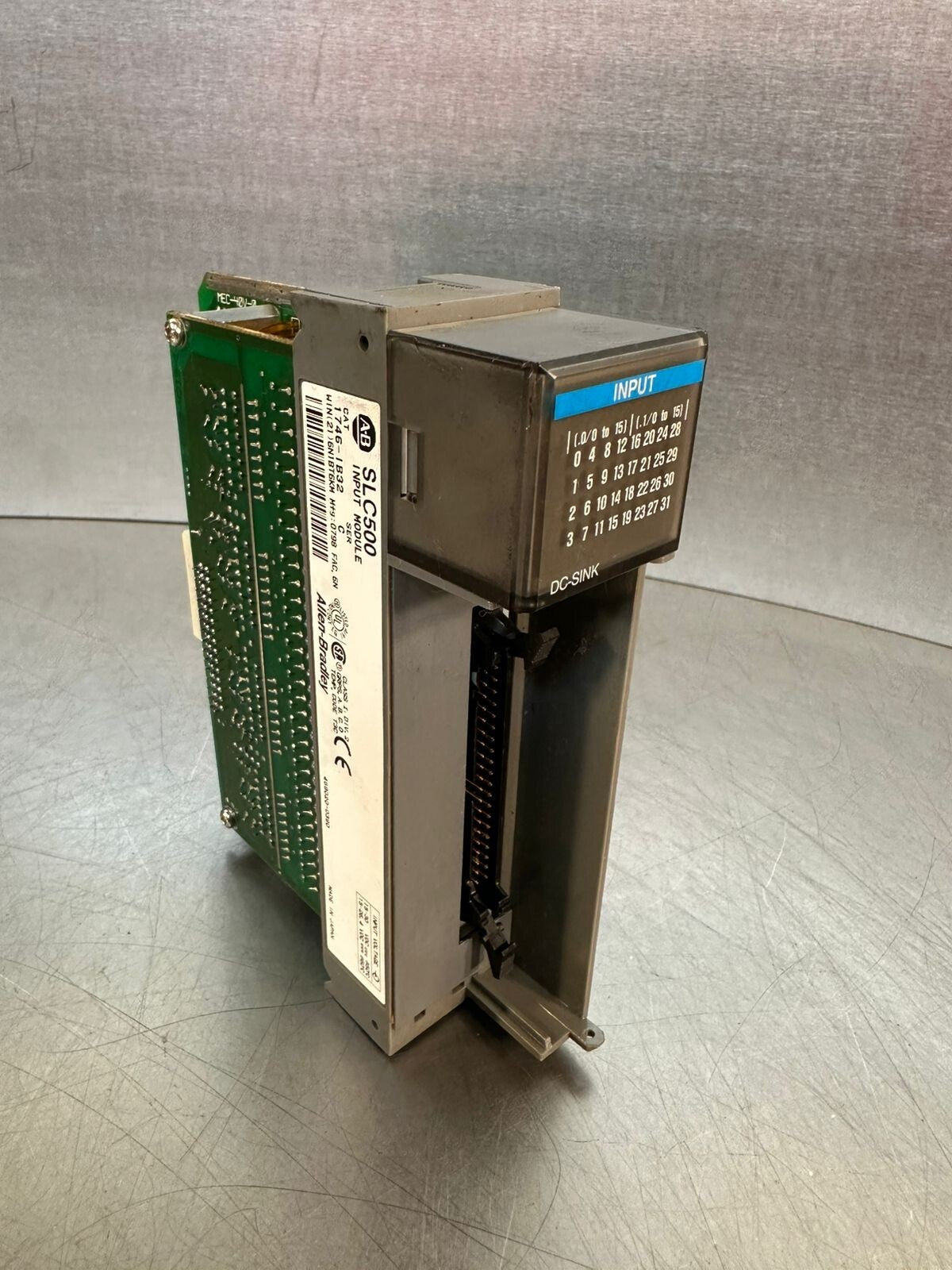 Allen Bradley 1746-IB32 SER C SLC 500 Input Module  1746IB32  (3.4.4)